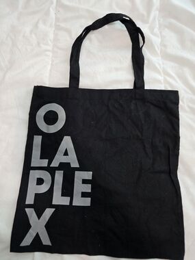 Black OLAPLEX Logo Tote Bag